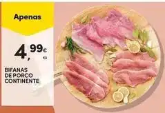 Continente Bom dia Continente - bifanas de porco promoção