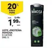 Continente Bom dia Mimosa - leite + proteina promoção
