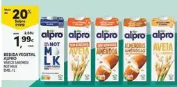 Continente Bom dia Alpro - bebida vegetal promoção