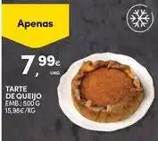 Continente Bom dia Tarte de queijo promoção