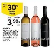Continente Bom dia Monte velho - vinho promoção