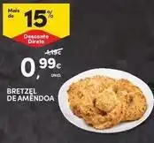 Continente Bom dia Bretzel de amêndoa promoção