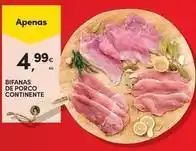 Continente Bom dia Continente - bifanas de porco promoção