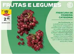 Continente Bom dia Globe - frescura de primeira promoção