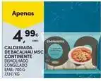 Continente Bom dia Continente - caldeirada de bacalhau msc promoção