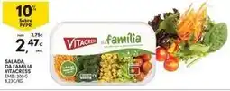 Continente Bom dia Vitacress - salada da familia promoção
