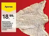 Continente Bom dia Continente - bacalhau graudo de 19 da noruega contimente promoção
