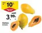 Continente Bom dia Papaia promoção