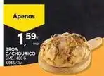 Continente Bom dia Broa c/ chourico promoção
