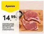 Continente Bom dia Costeletas de novilho promoção