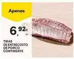 Continente Bom dia Continente - tiras de entrecosto de porco promoção