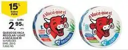 Continente Bom dia Queijo de vaca regular light a vaca que ri promoção