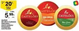 Continente Bom dia Castelões - queijo de vaca curado original promoção
