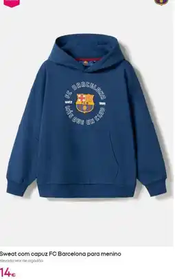 Pepco com - sweat fc barcetona para menino promoção