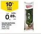 Continente Bom dia Natura - salsa vitacress promoção