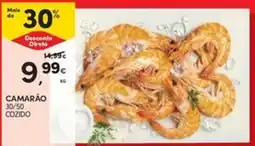 Continente Bom dia Camarão cozido promoção