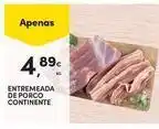 Continente Bom dia Continente - entremeada de porco promoção