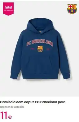 Pepco com - camisola com capuz fc barcelona para promoção