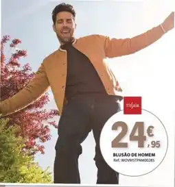 E.Leclerc tissaia blusão de homem promoção