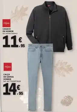 E.Leclerc Casaco de homem tissaia promoção