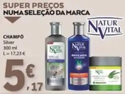 E.Leclerc champô silver natur vital promoção