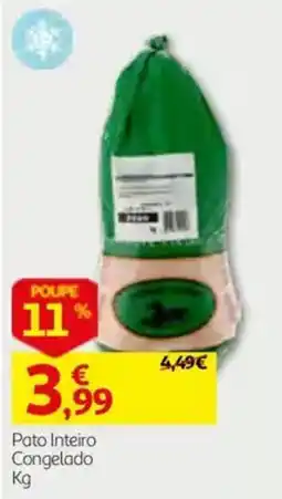 Auchan Pato Inteiro Congelado promoção