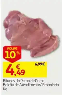 Auchan Bifanas da Perna de Porco promoção