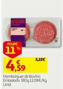 Auchan Hambúrguer de Bovino promoção