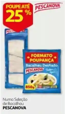 Auchan Bacalhau Desfiado Pescanova promoção