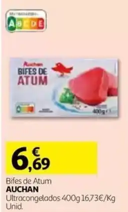 Auchan Bifes de Atum Auchan promoção