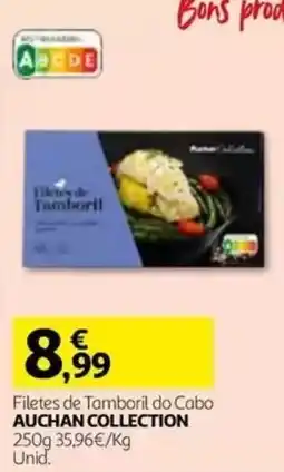 Auchan Filetes de Tamboril do Cabo Auchan Collection promoção