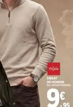 E.Leclerc Sweat de homem promoção