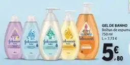 E.Leclerc Johnson's baby gel de banho promoção