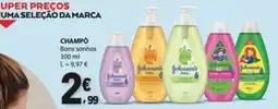 E.Leclerc Champô bons sonhos johnson's baby promoção