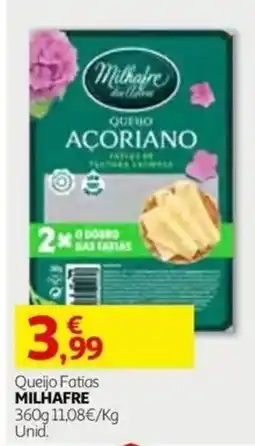 Auchan Queijo Fatias Milhafre promoção