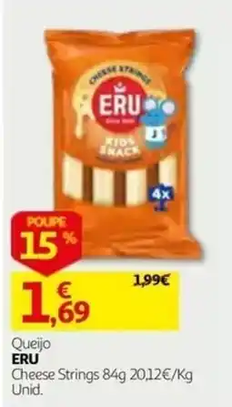 Auchan Queijo ERU Cheese Strings promoção