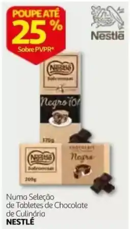 Auchan Numa Seleção de Tabletes de Chocolate de Culinária Nestlé promoção