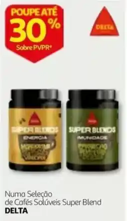 Auchan Cafés Solúveis Super Blend Delta promoção