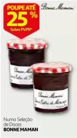 Auchan Bonne Maman Doces Extra de Morango promoção