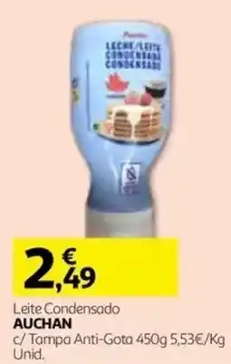 Auchan Leite Condensado Auchan promoção