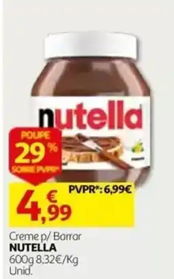 Auchan Creme p/ Barrar Nutella promoção