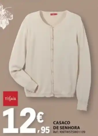 Tissaia casaco de senhora