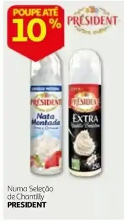 Auchan Numa Seleção de Chantilly President promoção