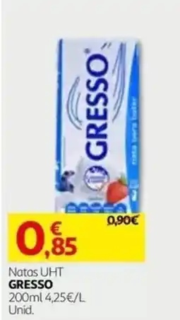 Auchan Natas UHT GRESSO promoção
