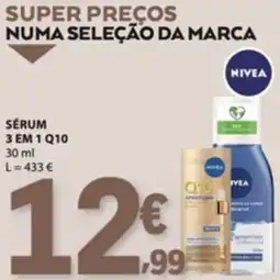 E.Leclerc Sérum 3 em 1 Q10 Nivea promoção