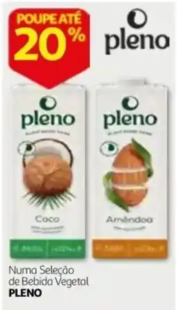 Auchan Bebida Vegetal Pleno promoção