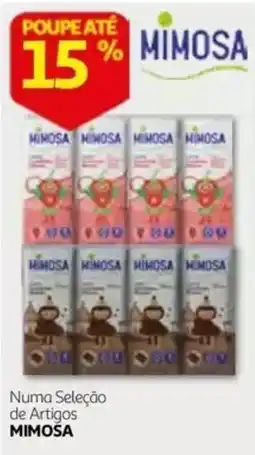 Auchan Mimosa numa seleção de artigos mimosa promoção