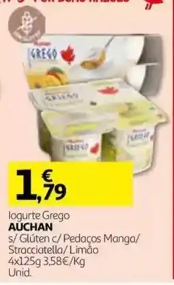 Auchan logurte grego auchan promoção