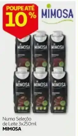 Auchan Leite mimosa promoção