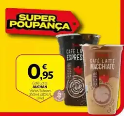 Auchan Café Latte Auchan Vários Sabores promoção